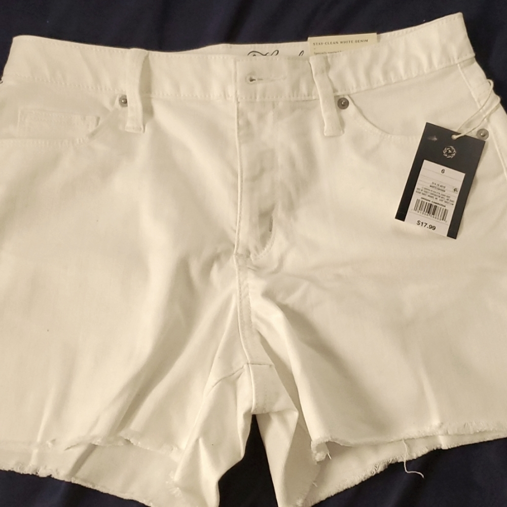 White shorts